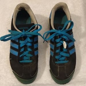 Adidas Samoa Leather Upper Sneakers